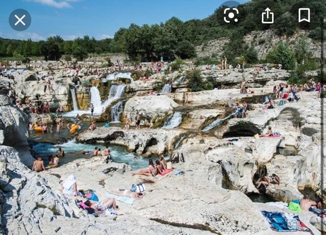 Gite Les Oliviers 10 Pers Piscine Au Calme 4 Etoiles Saint-Laurent-la-Vernède Εξωτερικό φωτογραφία